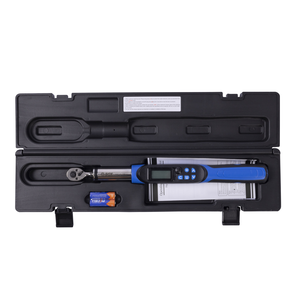 SGS 1/4in Drive Digital Torque Wrench | 1.5-30Nm